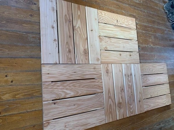 Модрина дошка і Терасна дошка 3